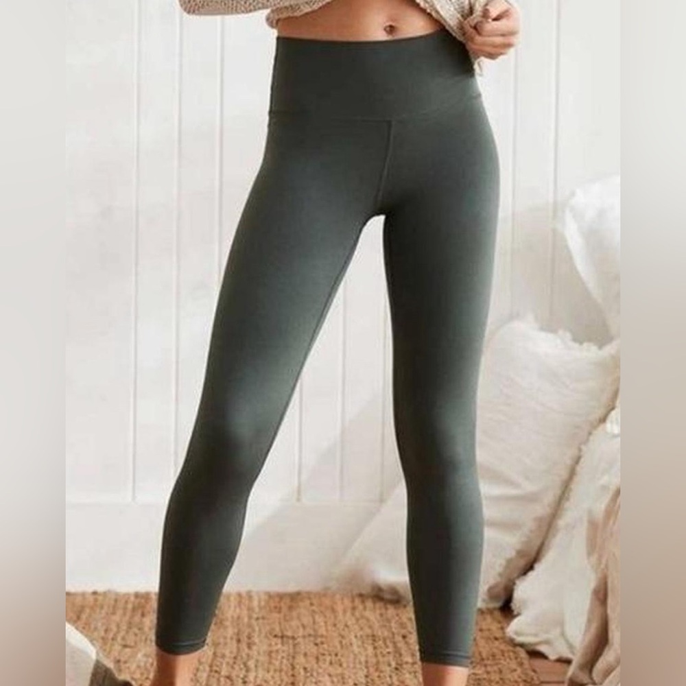 Aerie chill play move green leggings
